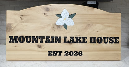 WHITE CEDAR CUSTOM COTTAGE SIGNS