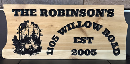 WHITE CEDAR CUSTOM COTTAGE SIGNS
