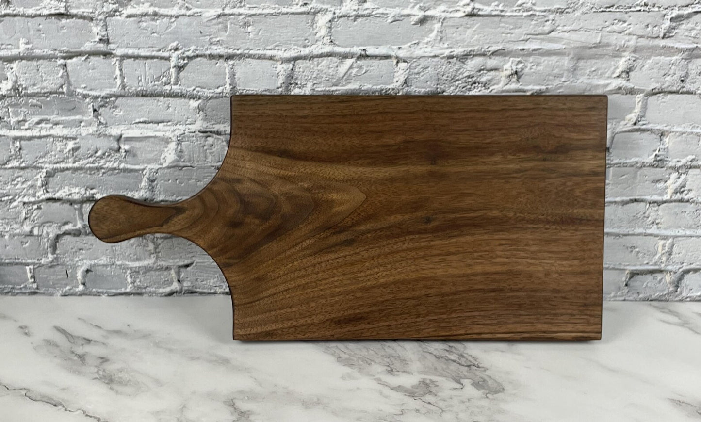 Solid Wood Cutting Board with Handle