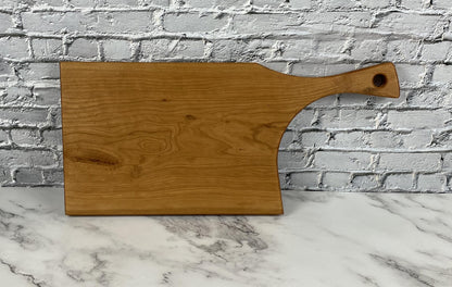Solid Wood Cleaver-Style Cutting Board