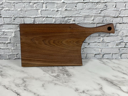 Solid Wood Cleaver-Style Cutting Board