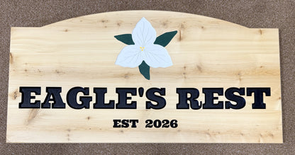 WHITE CEDAR CUSTOM COTTAGE SIGNS